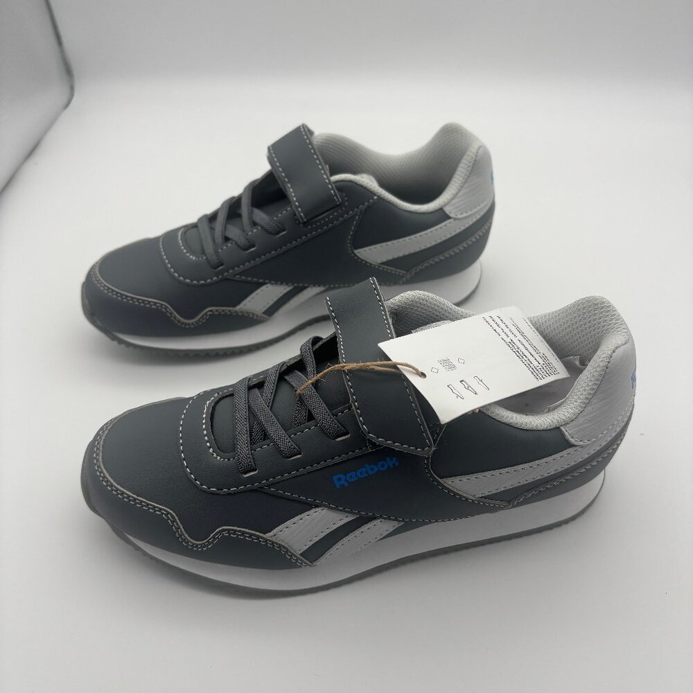 Reebok Kids Gray and Blue Sneakers